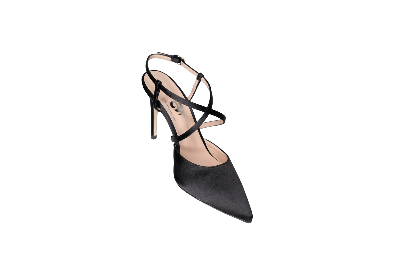 Celine tacco 90 con fibbia strass