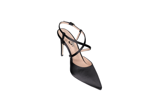 Celine tacco 90 con fibbia strass