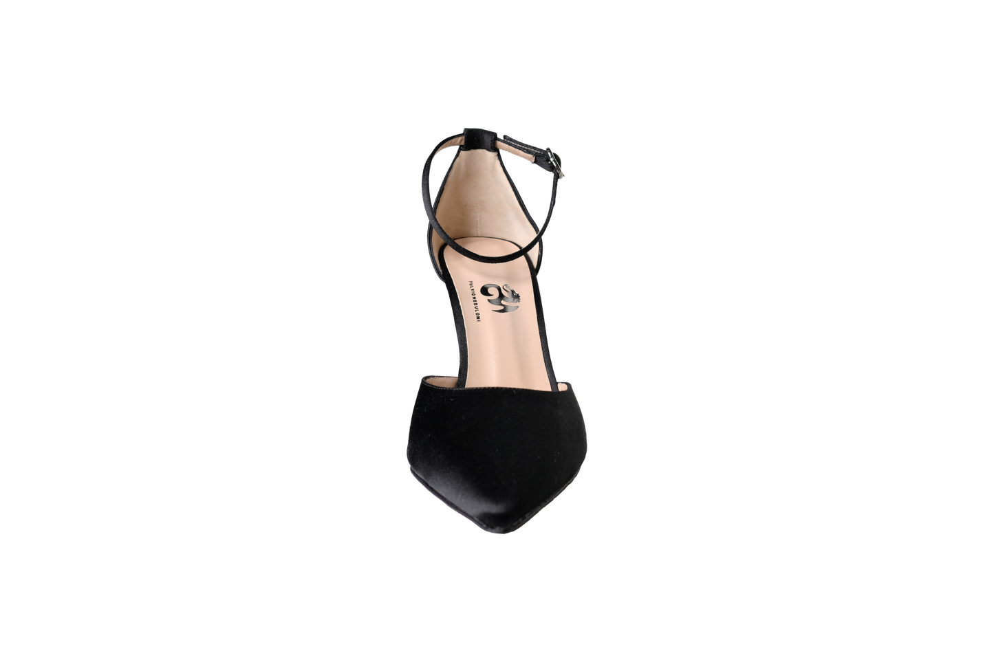 Jolie tacco 90 con fibbia strass